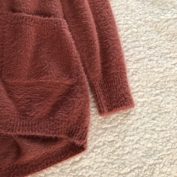 Forever 21 soft mauve pink cardigan - Picture 4 of 6